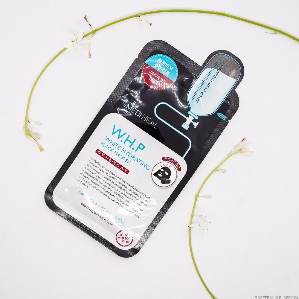 Mặt Nạ Than Hoạt Tính Mediheal W.H.P White Hydrating Charcoal-Mineral Mask