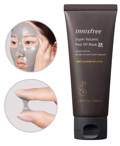 Mặt Nạ Lột Mụn  Innisfree Super Volcanic Peel Off Mask 2X