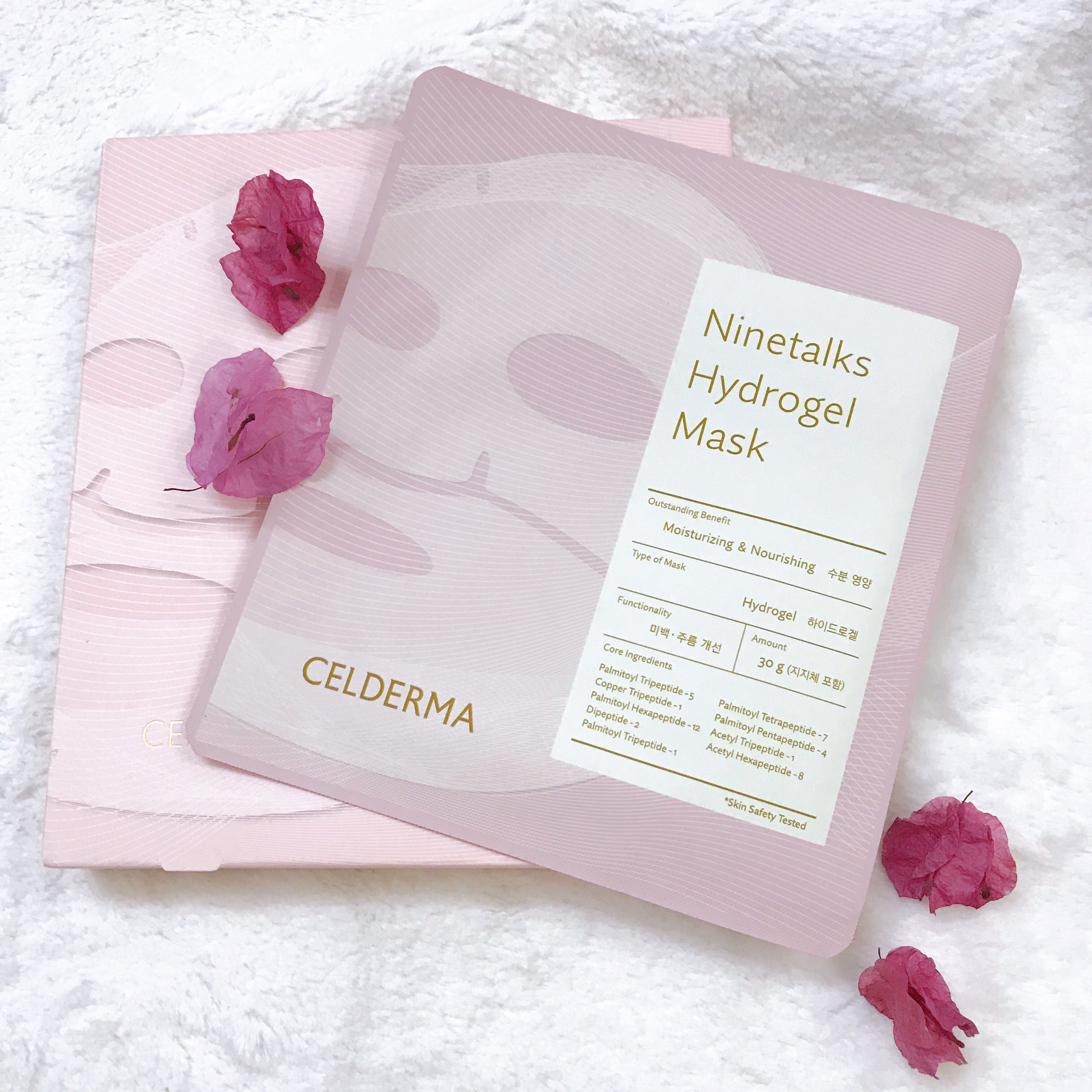 Mặt nạ thạch Celderma Ninetalks Hydrogel Mask