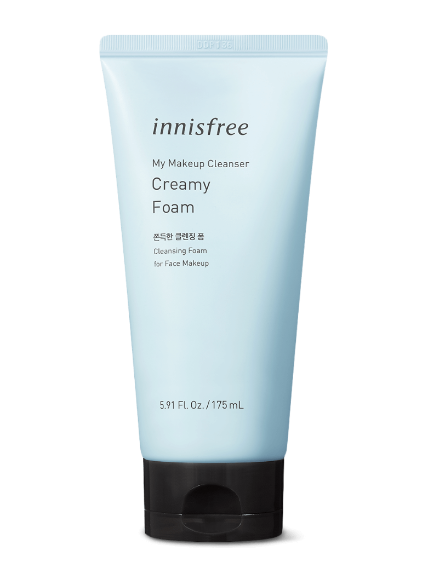 Sữa Rửa Mặt Tẩy Trang Innisfree Creamy Foam 175ml