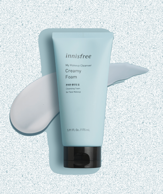 Sữa Rửa Mặt Tẩy Trang Innisfree Creamy Foam 175ml