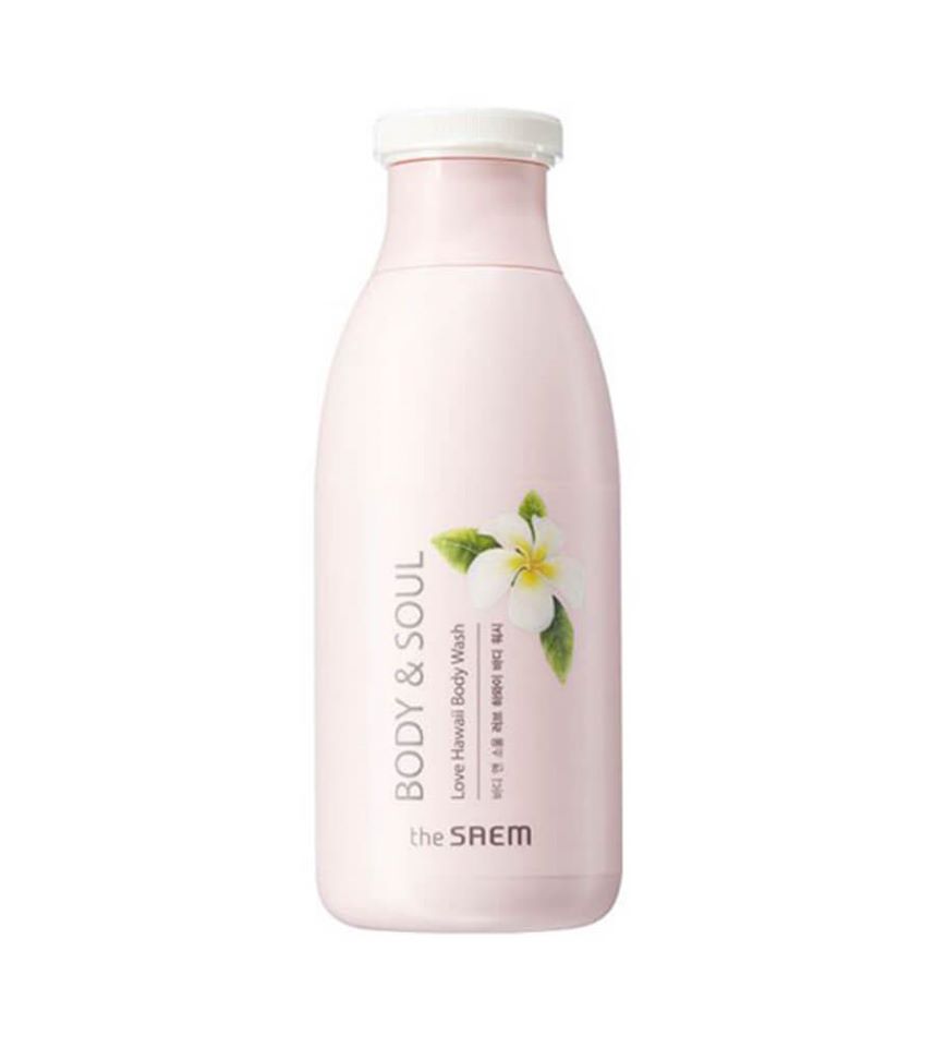 Sữa Tắm Hương Hoa THE SAEM Body & Soul Love Hawaii Body Wash 300 ml