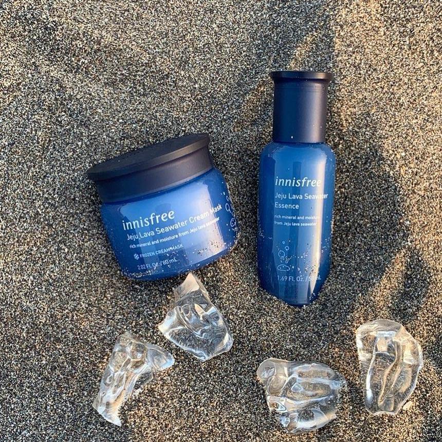 Kem Dưỡng Ẩm Innisfree Jeju Lava Seawater Cream Mask 60ml