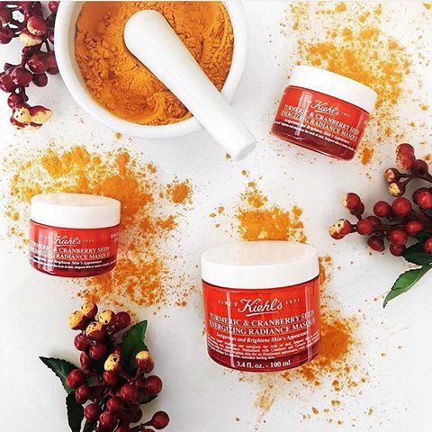 Mặt Nạ Nghệ Việt Quất Kiehl's Turmeric & Cranberry Seed Energizing Radiance Masque 100ml