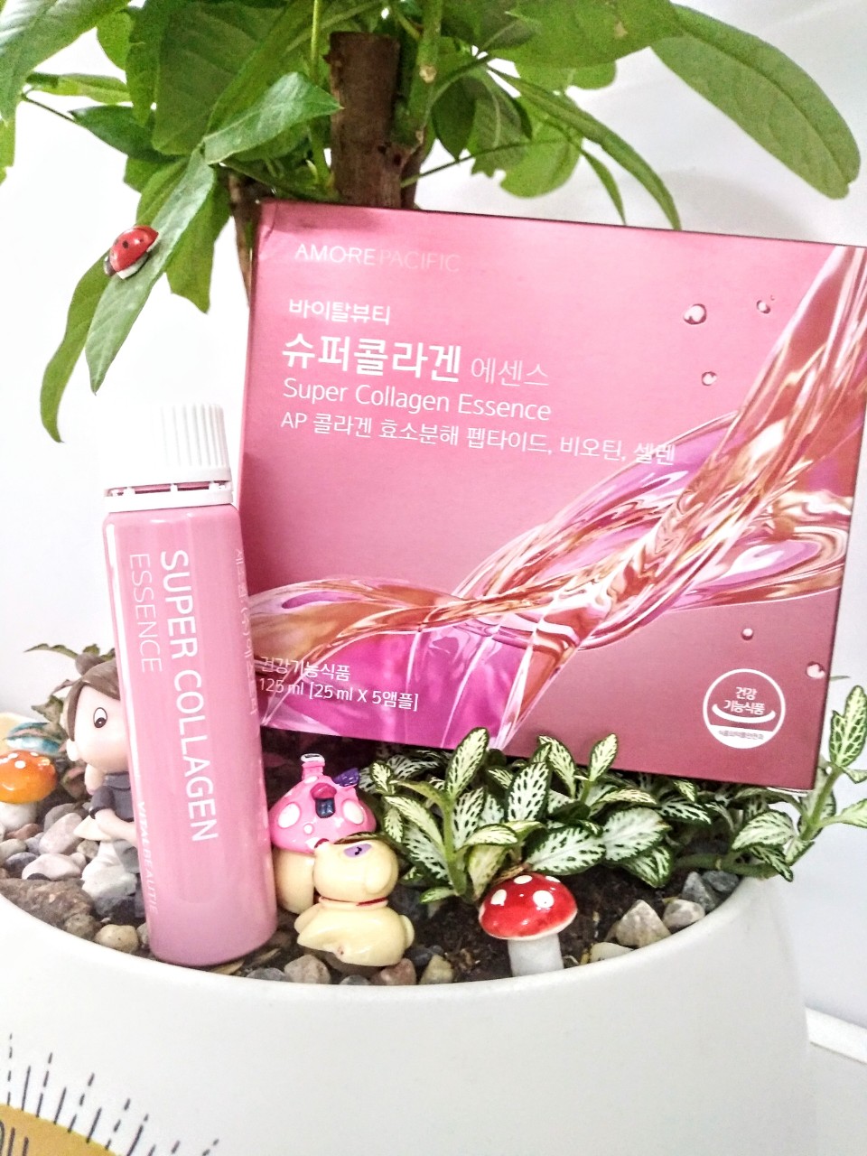 Nước uống collagen đẹp da SUPER COLLAGEN ESSENCE Vital Beautie 25ml x 5 chai