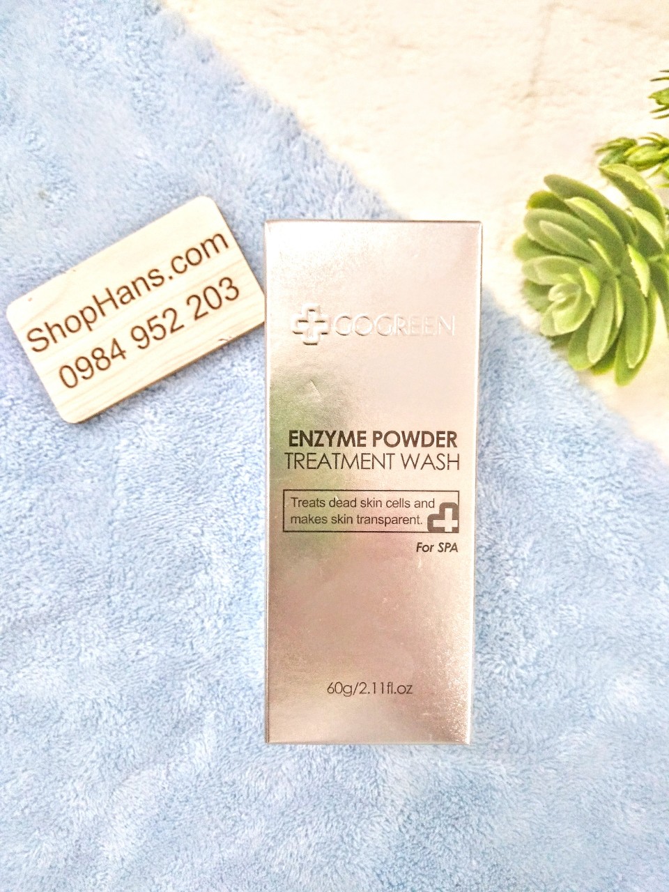 Bột sữa rửa mặt Enzyme Powder Treatment Wash GOGREEN