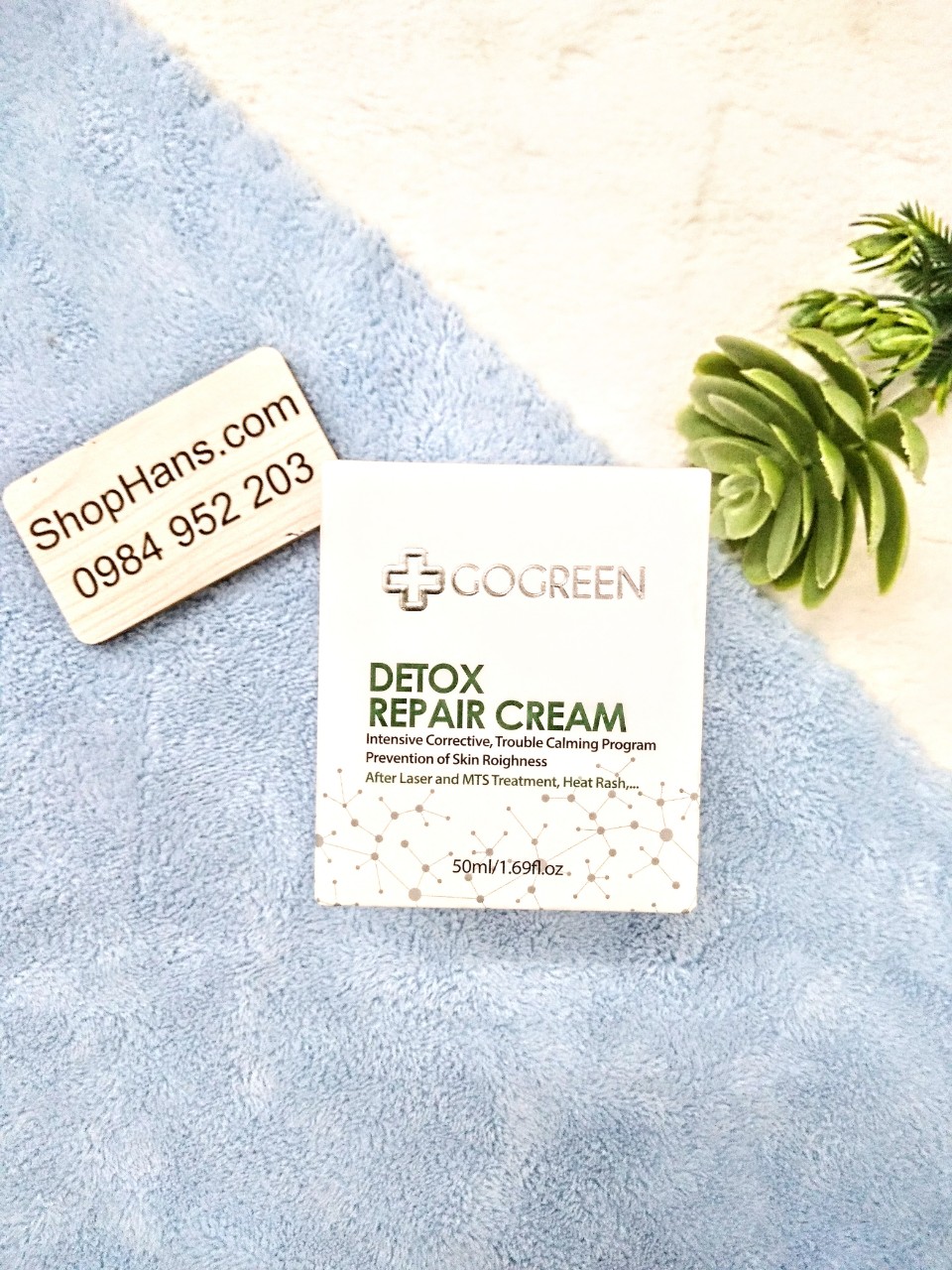 Kem dưỡng phục hồi Detox Repair Cream GOGREEN