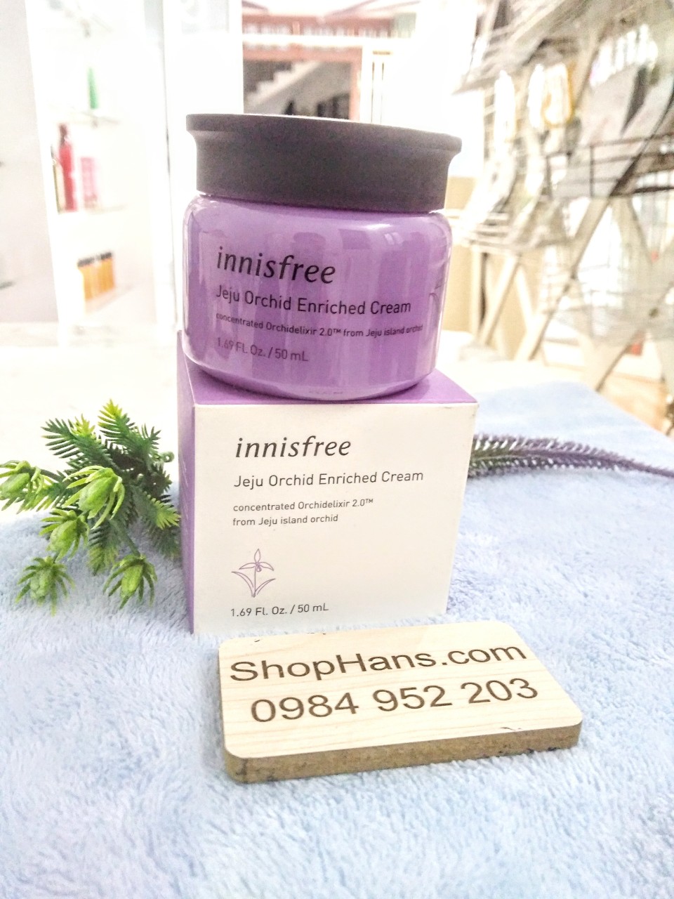 Kem dưỡng da chống lão hóa Innisfree Enriched Orchid Cream