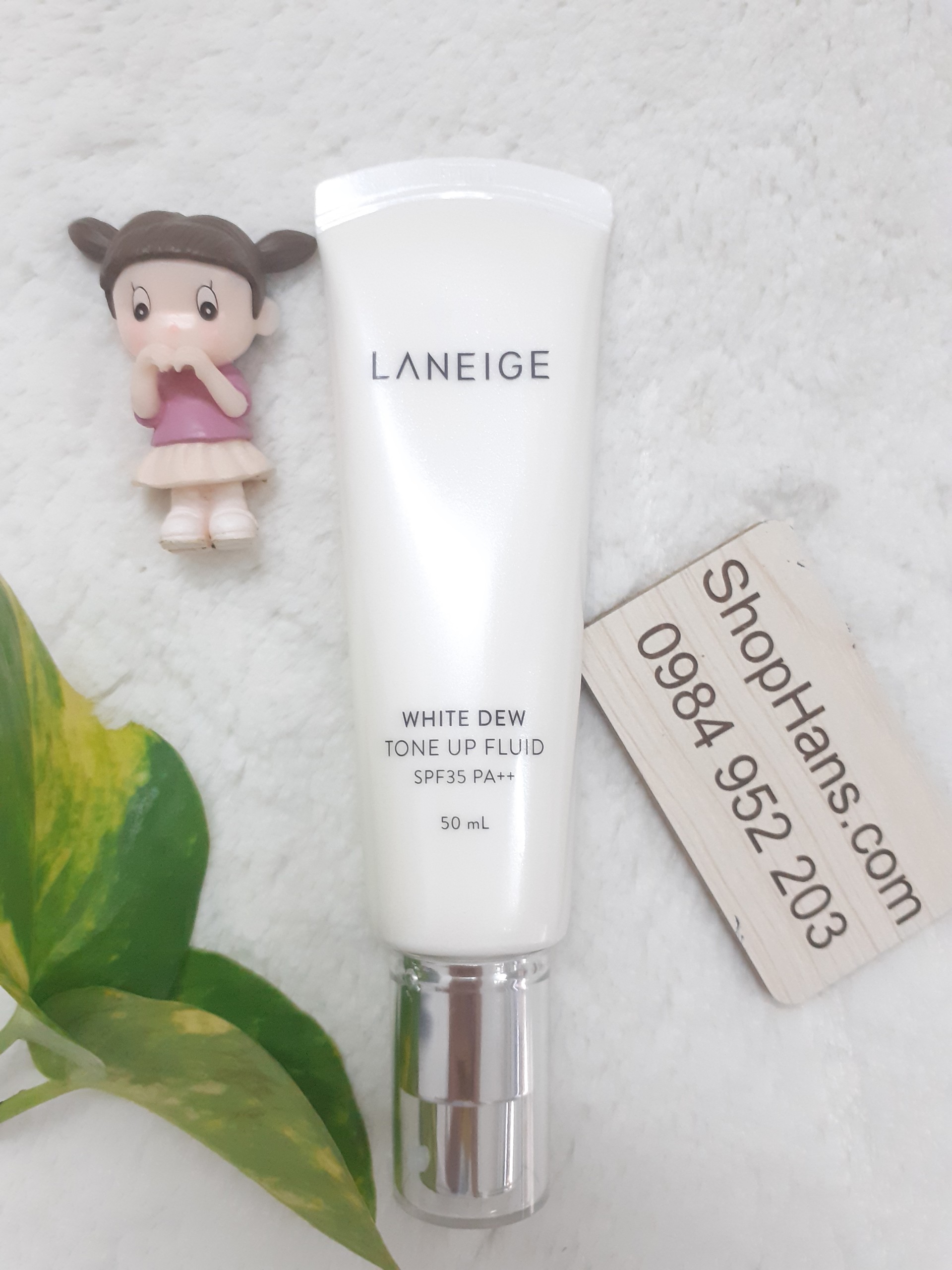 Sữa dưỡng trắng nâng tông da chống nắng Laneige White Dew Tone Up Fluid SPF35/PA++