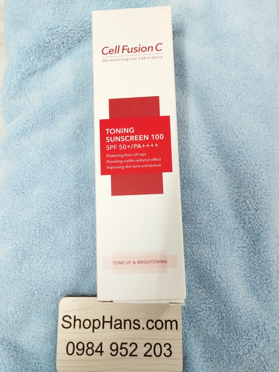 Kem chống nắng cell fusion c toning sunscreen