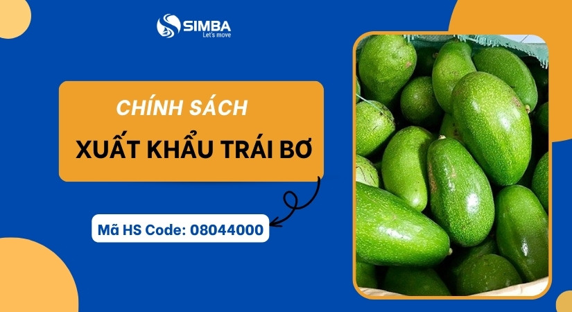 Thủ tục xuất khẩu bơ chi tiết
