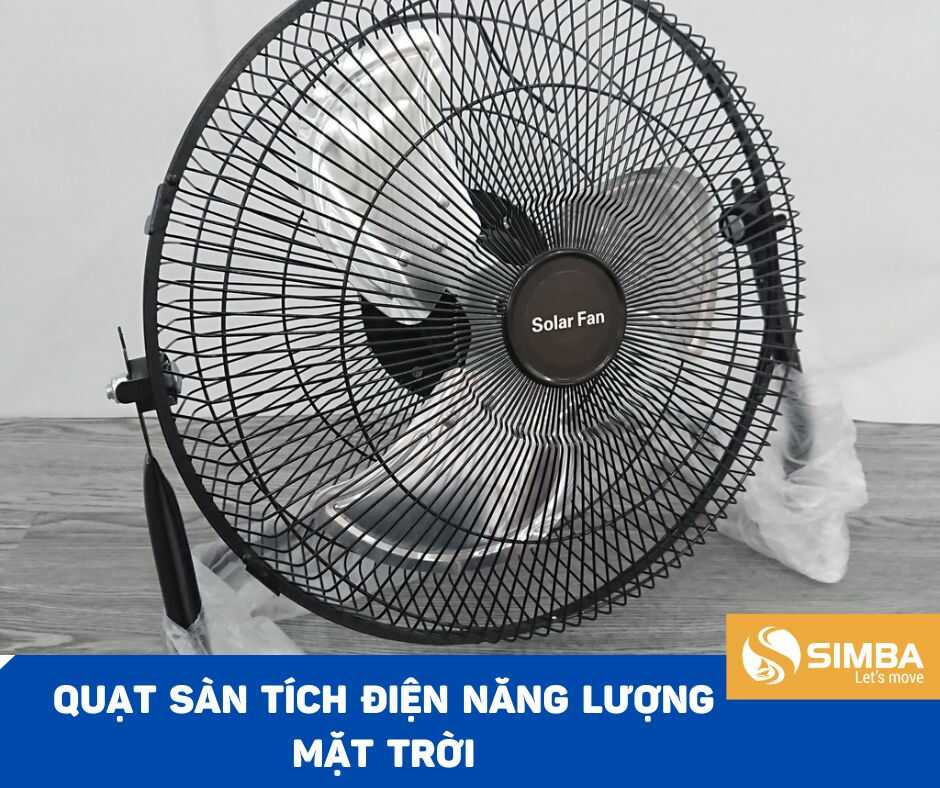 Thông số kỹ thuật quạt sàn tích điện năng lượng mặt trời 12 chế độ gió