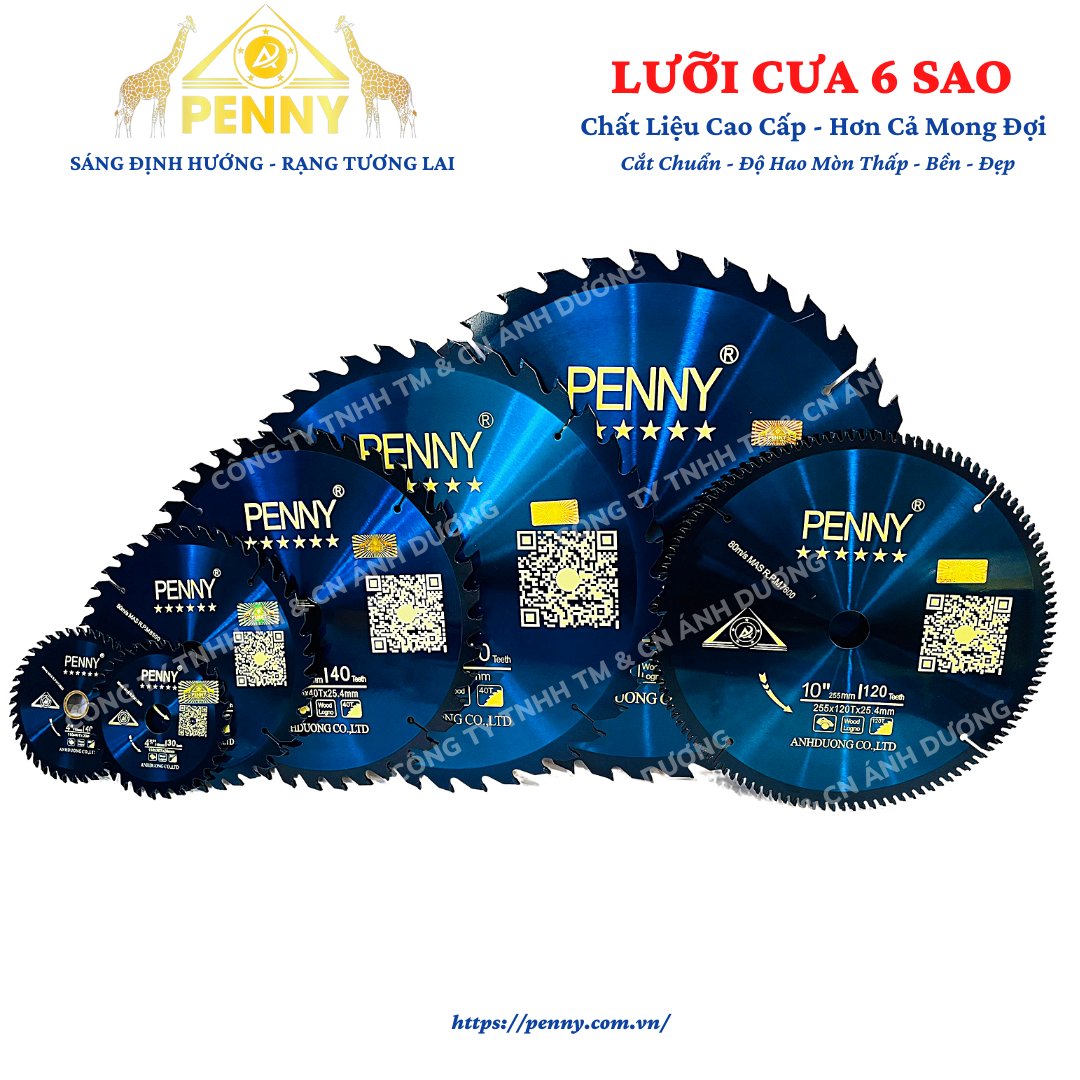 Lưỡi cưa gỗ xanh loại tốt PENNY