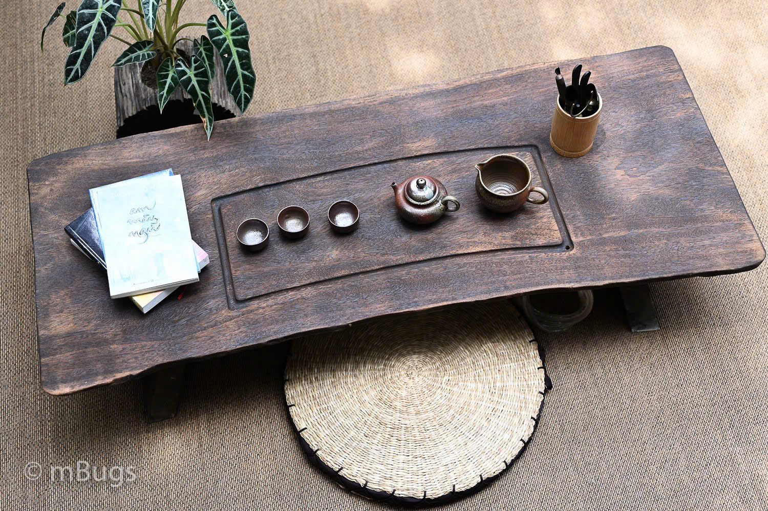 Tuyệt tác bàn gỗ lũa - Sản phẩm độc bản, tinh tế của Lũa Decor