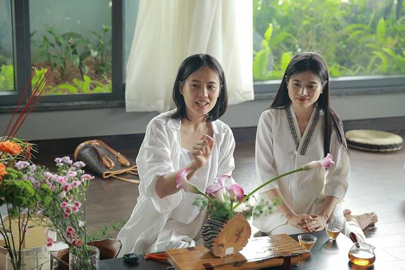 Vashna Thiên Kim đem văn hóa Nepal và Nhật Bản vào sự kiện Thiền trà kết nối tại Hà Nội