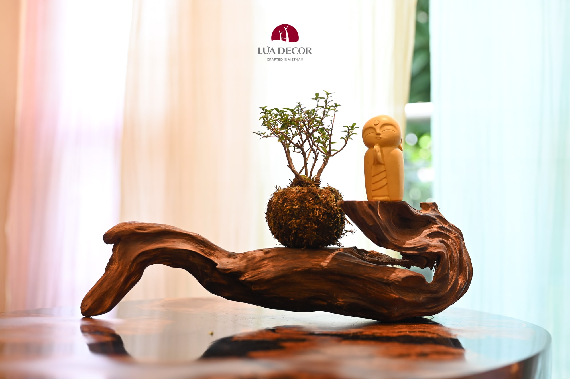 Tiểu cảnh Lũa ngọc Am - Sản phẩm của Lũa Decor