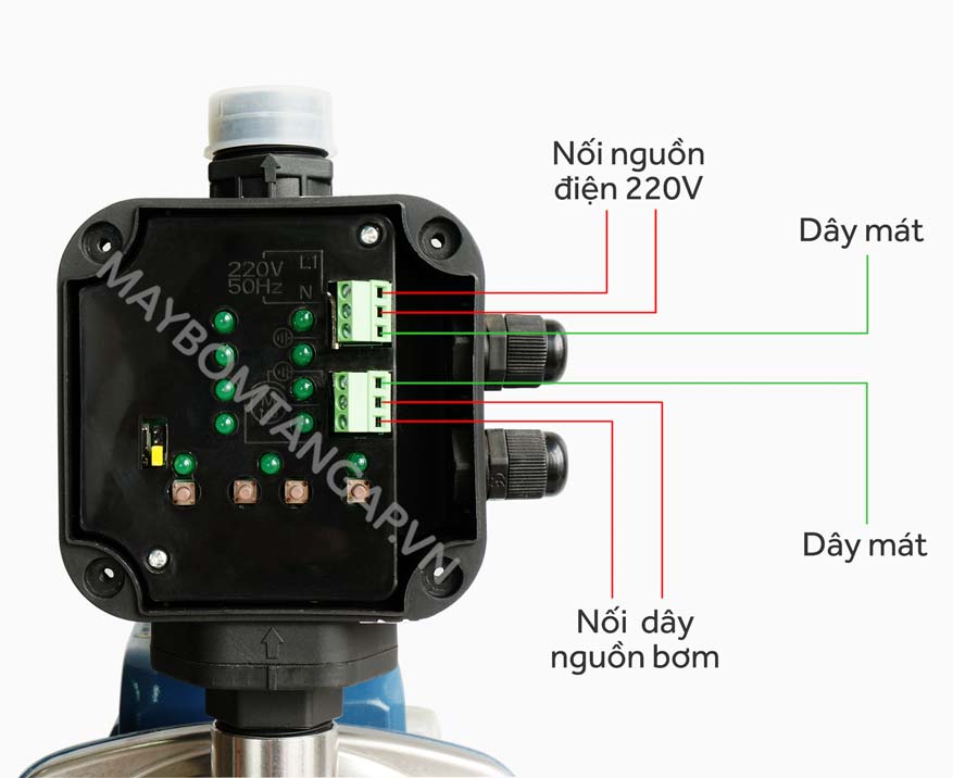 Hướng dẫn sử dụng rơ le máy bơm tự ngắt chống cạn SCO KG1