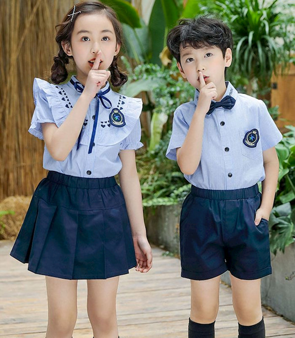 Đồng phục học sinh tiểu học Q15 - May đồng phục Kinguniform