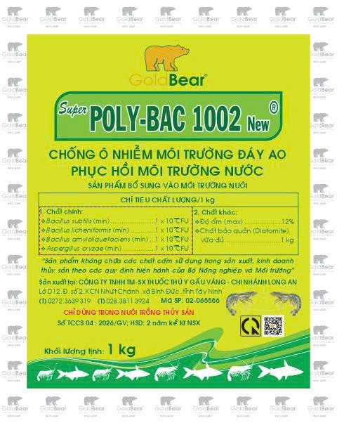 SUPER POLY-BAC 1002 (1 KG/GÓI)