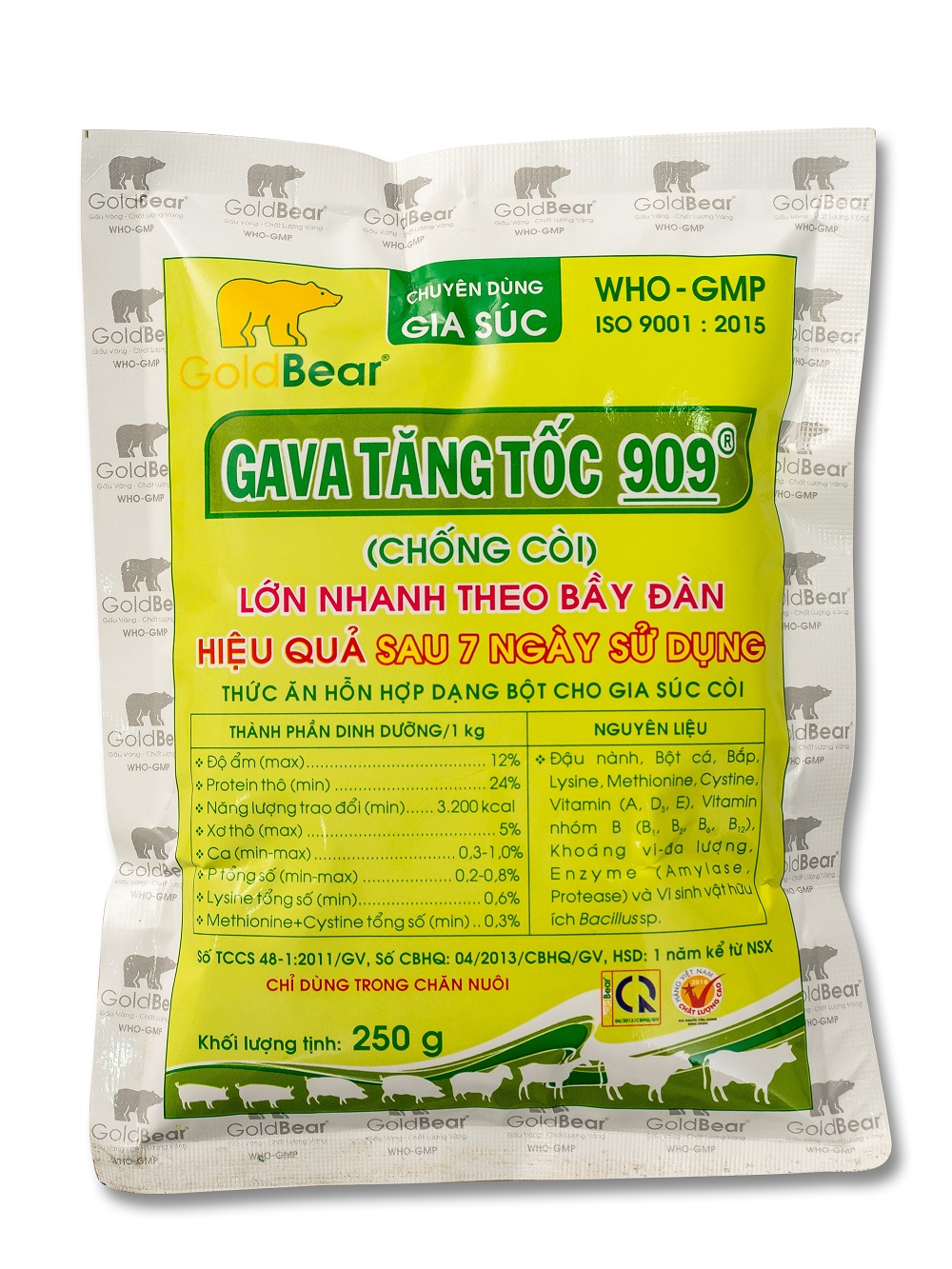 GAVA TĂNG TỐC 909 (250 G/GÓI)