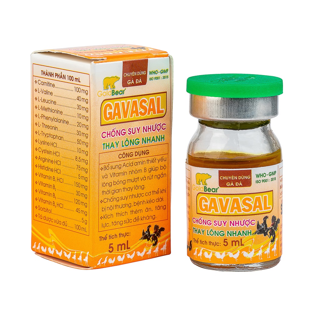GAVASAL (5 ML/LỌ)