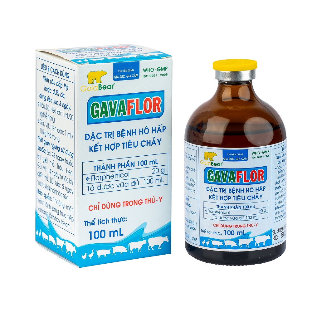 Rx-GAVAFLOR (100 ML/LỌ)-Thuốc kê đơn