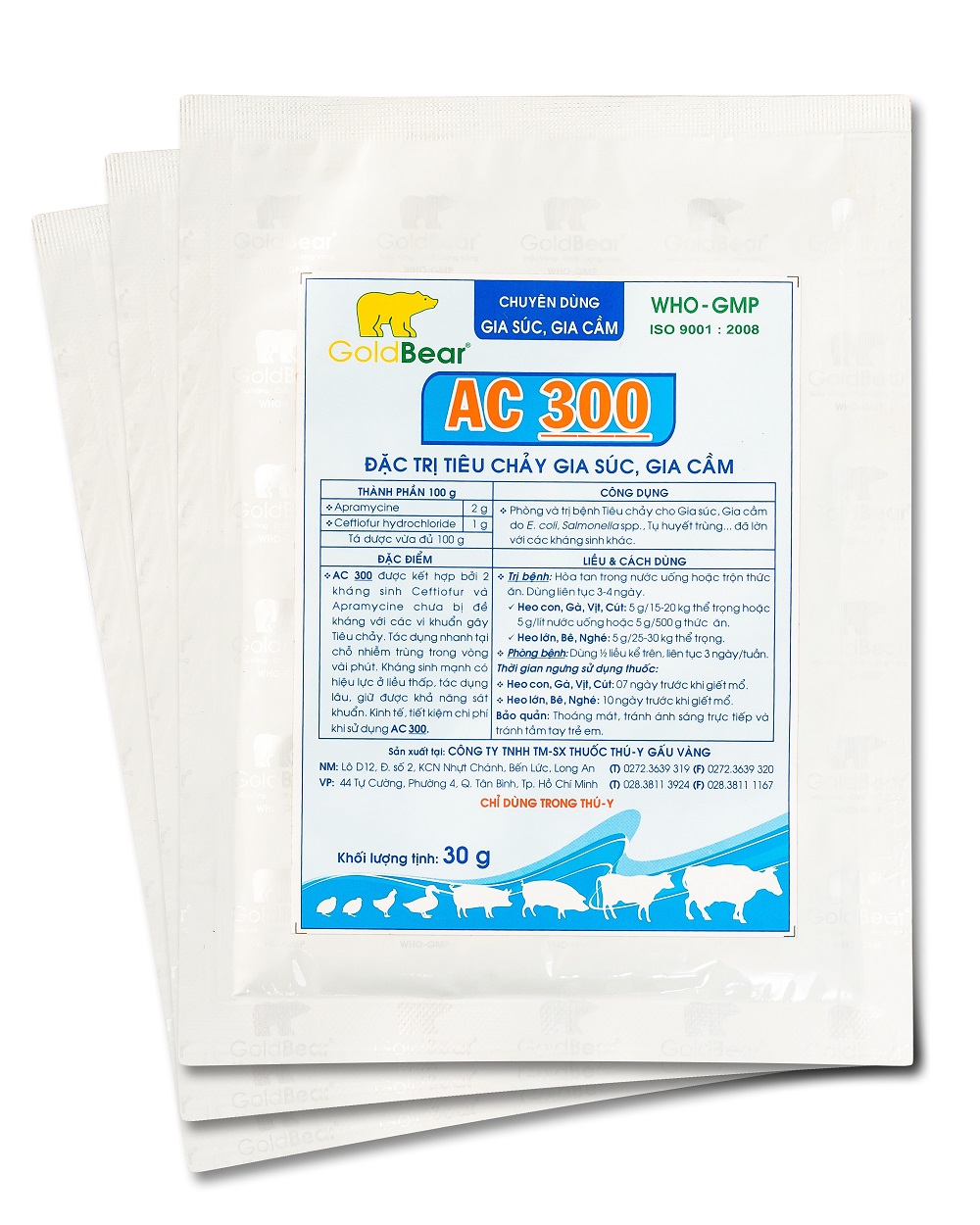 Rx-AC 300 (30 G/GÓI)-Thuốc kê đơn