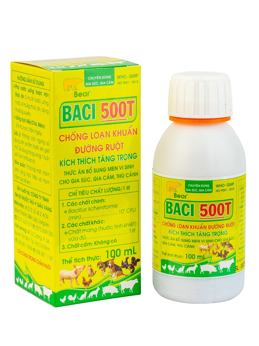 BACI 500T (100 ML/LỌ)