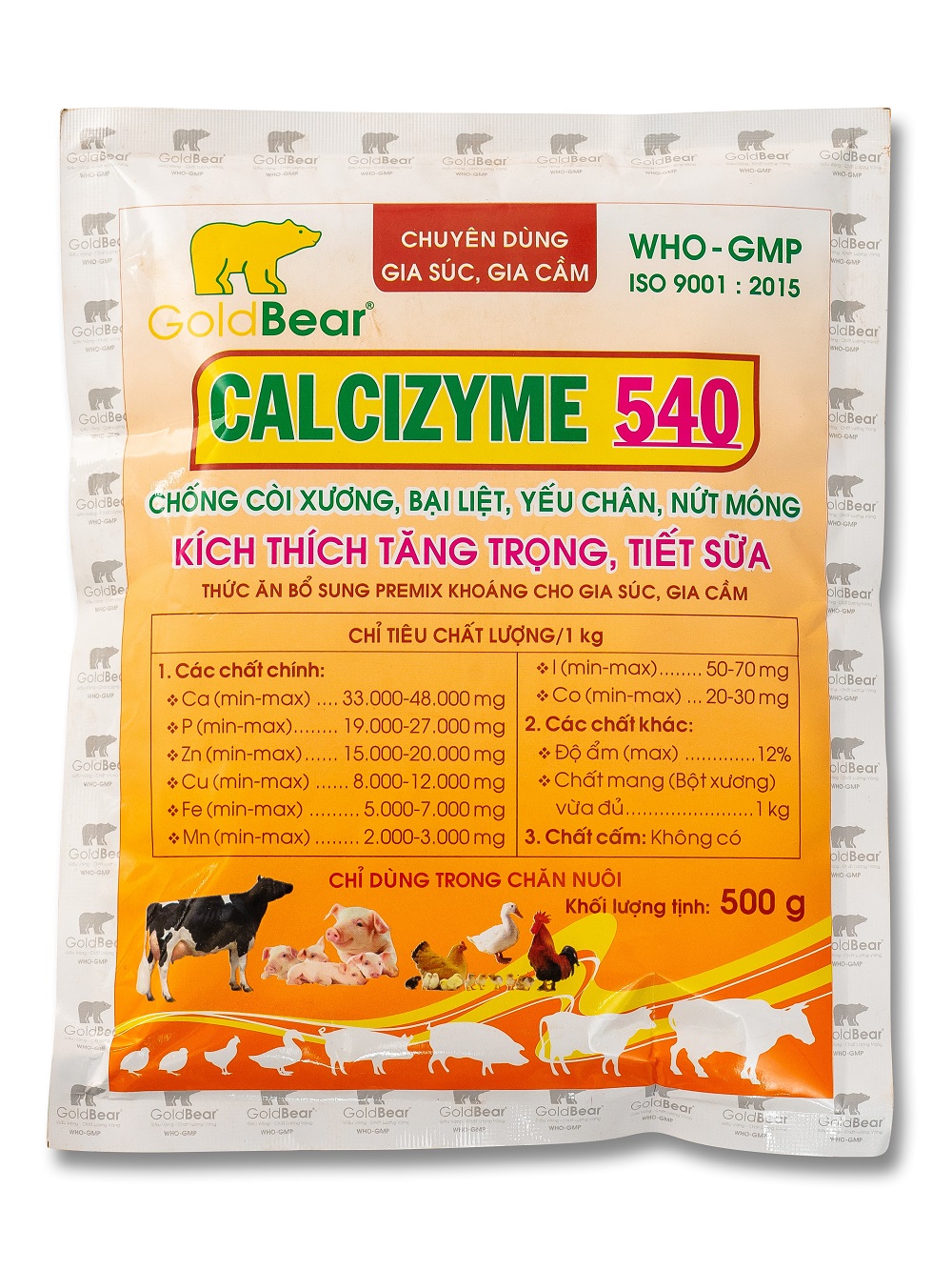 CALCIZYME 540 (500 G/GÓI)