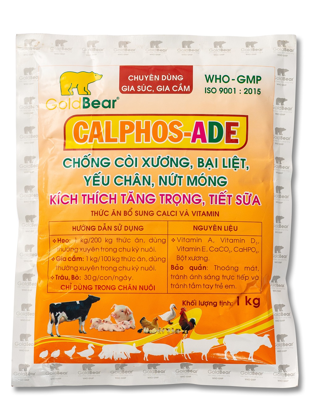 CALPHOS-ADE (1 KG/GÓI)
