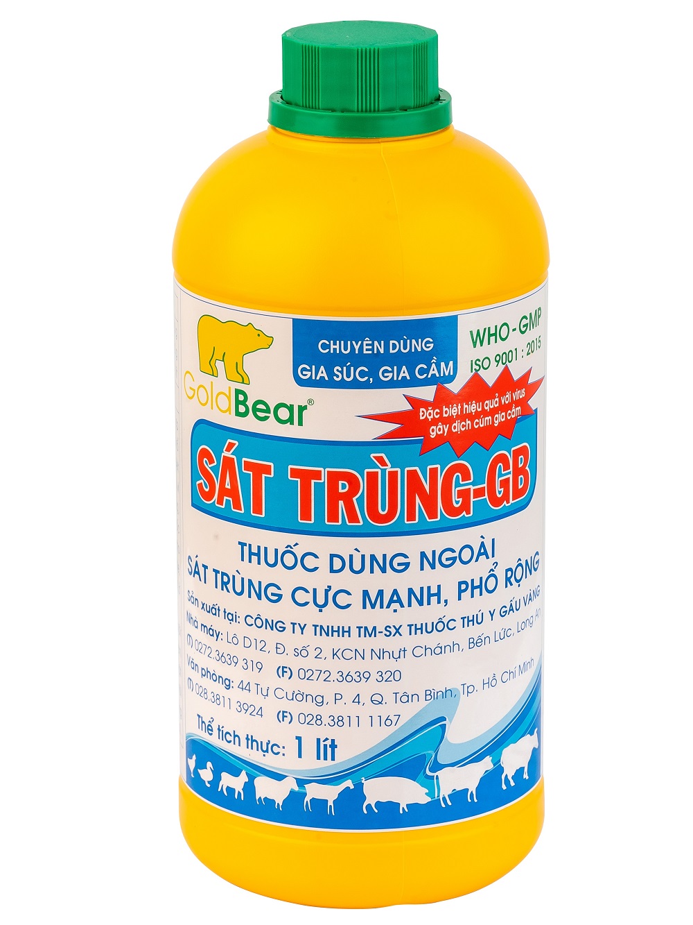 SÁT TRÙNG-GB (1LÍT/CAN) HEO GÀ