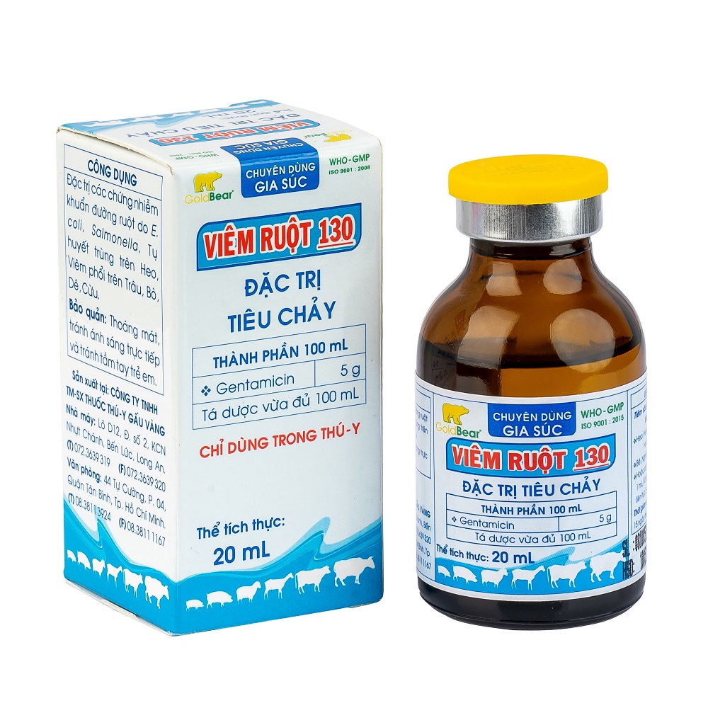 Rx-VIÊM RUỘT 130 (20 ML/LỌ)-Thuốc kê đơn