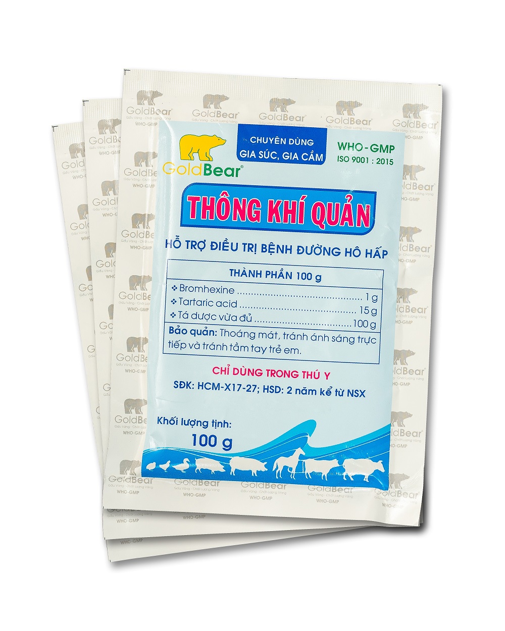 Rx-THÔNG KHÍ QUẢN (100 G/GÓI)-Thuốc kê đơn