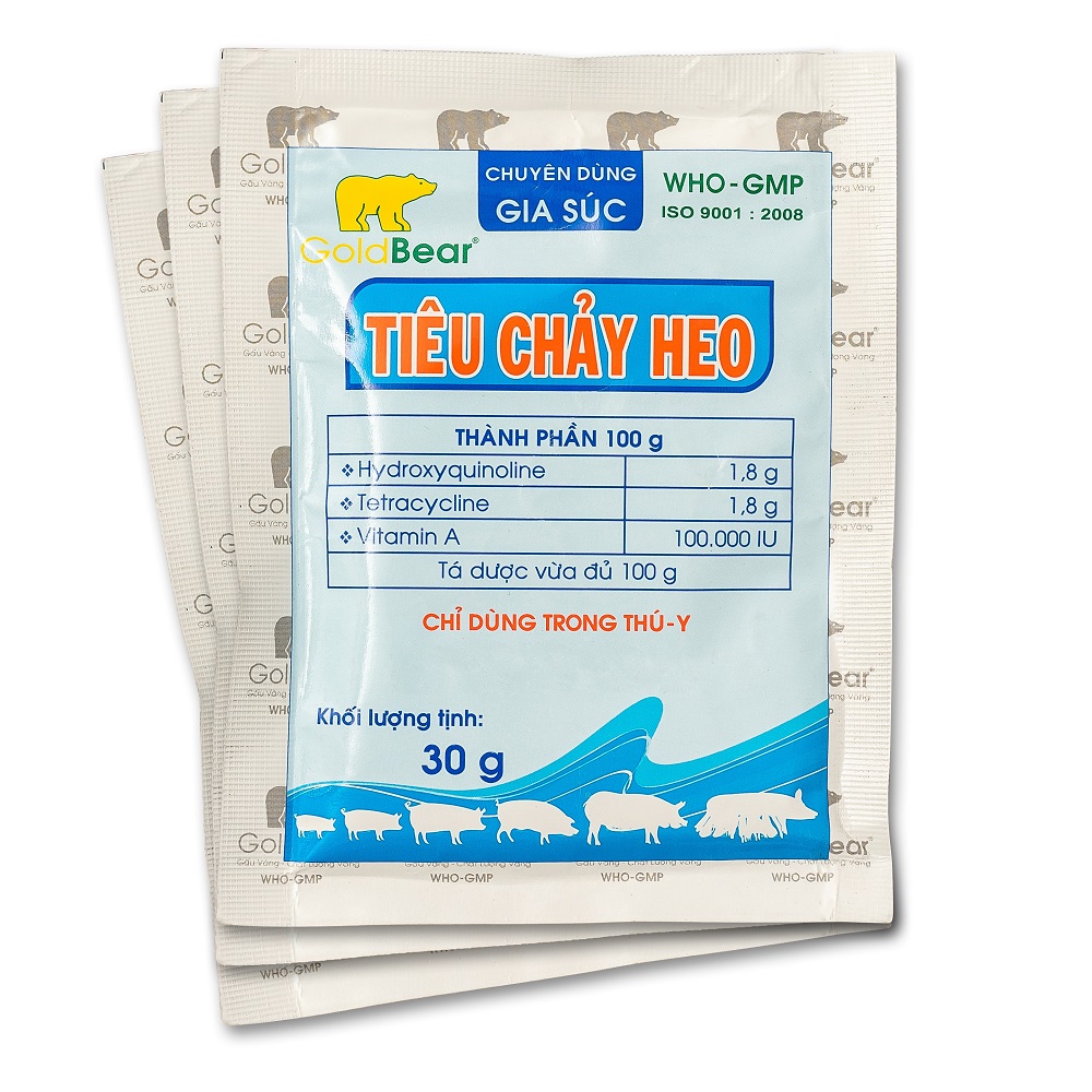 Rx-TIÊU CHẢY HEO (30 G/GÓI)-Thuốc kê đơn