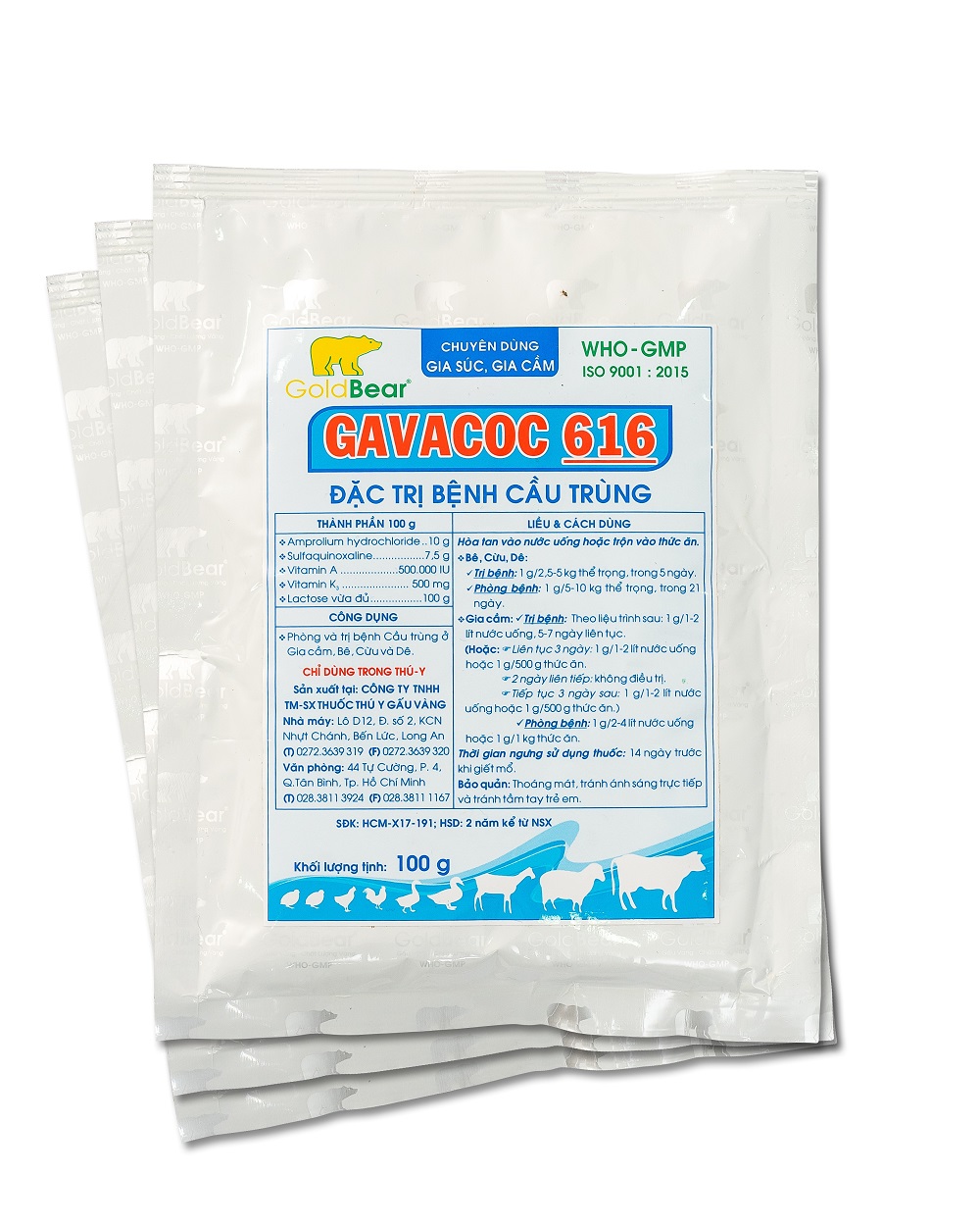 GAVACOC 616 (100 G/GÓI)