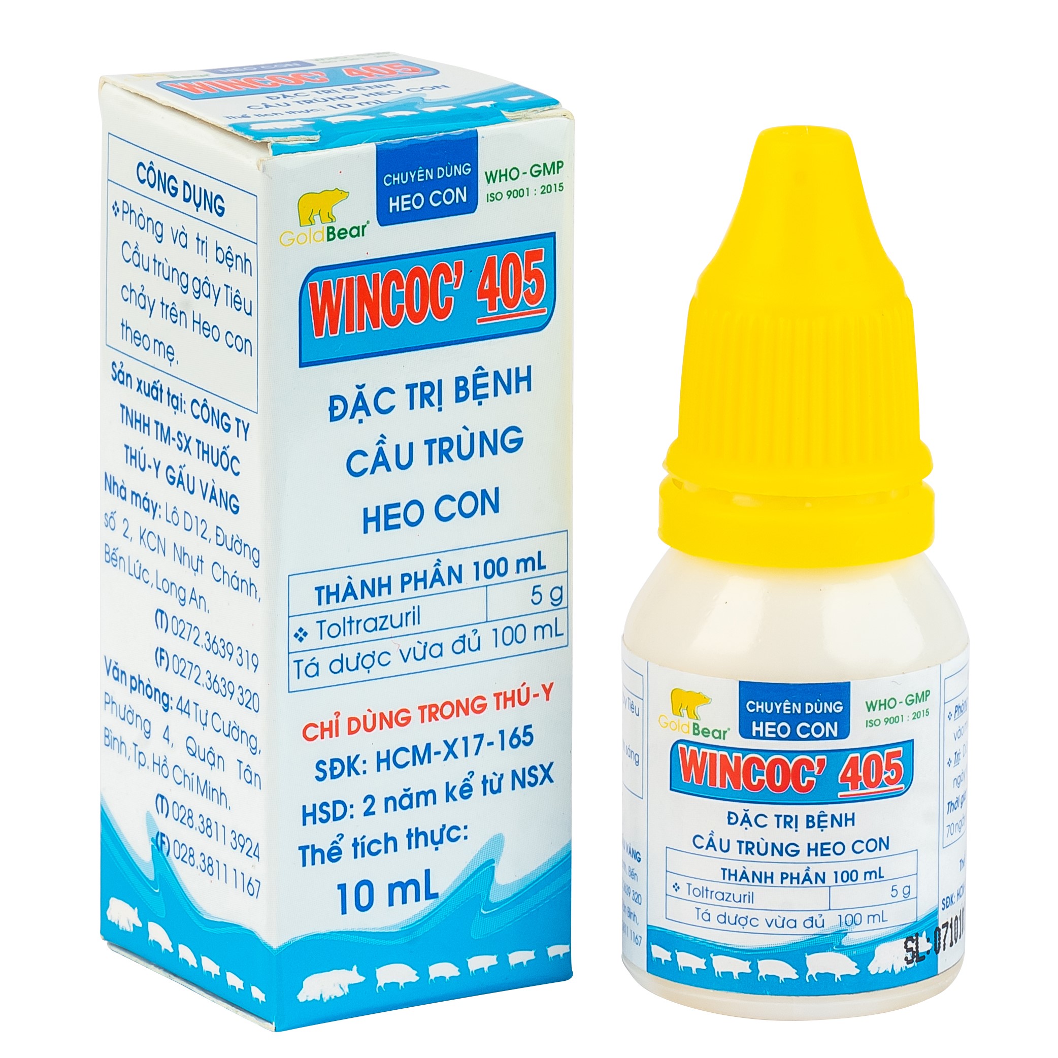 Rx-WINCOC'S 405 (10 ML/LỌ)-Thuốc kê đơn