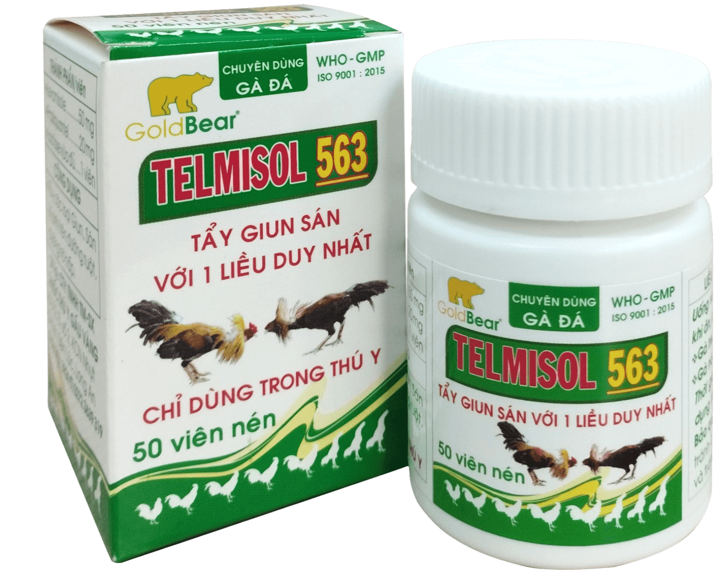 TELMISOL 563 (50 VIÊN/HỘP)