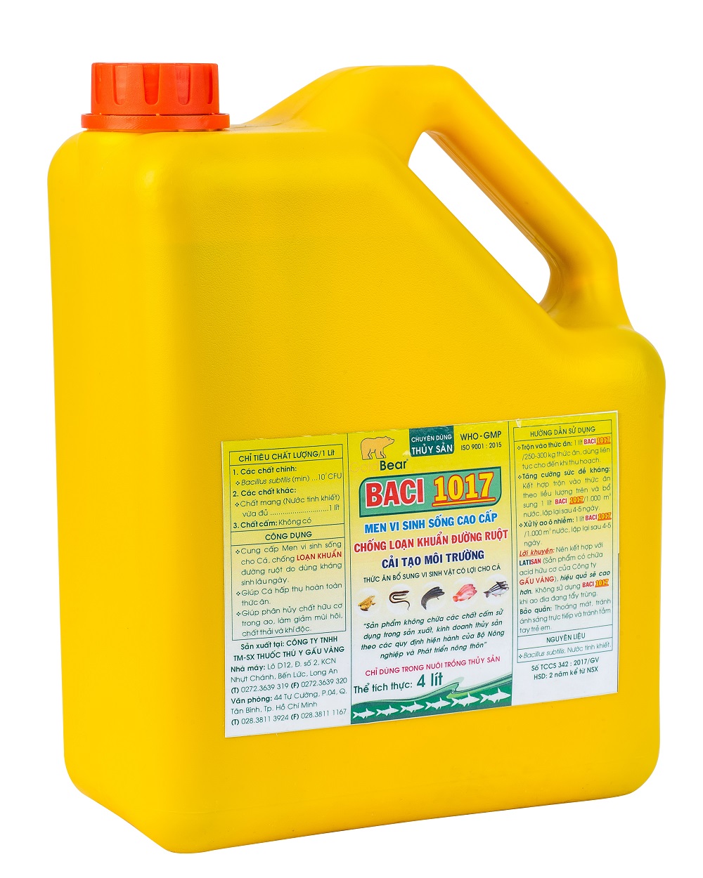 BACI 1017 (4 LÍT/CAN) CÁ