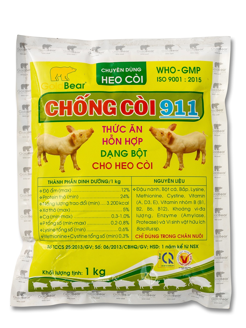 CHỐNG CÒI 911 (1 KG/GÓI)