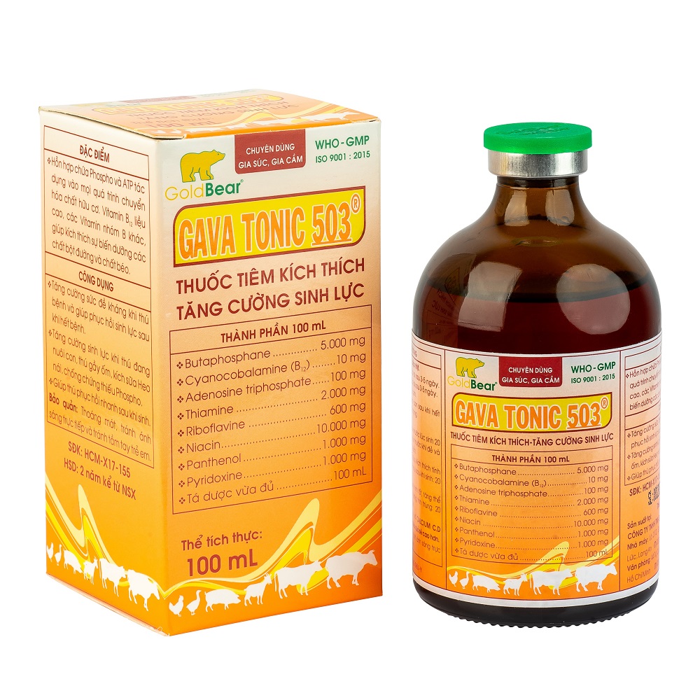 GAVA TONIC 503 (100 ML/LỌ)