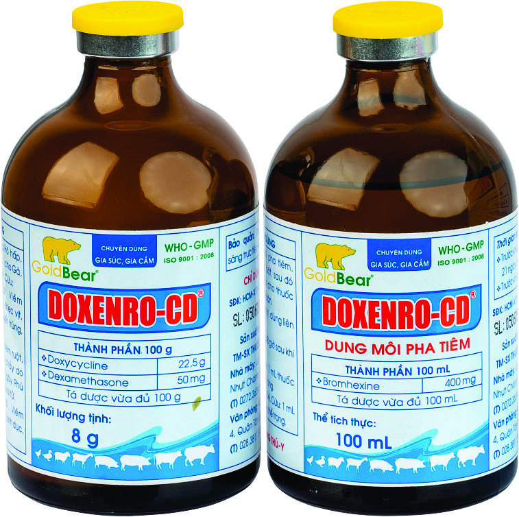 DOXENRO-CD (8 G+100 ML/CẶP)