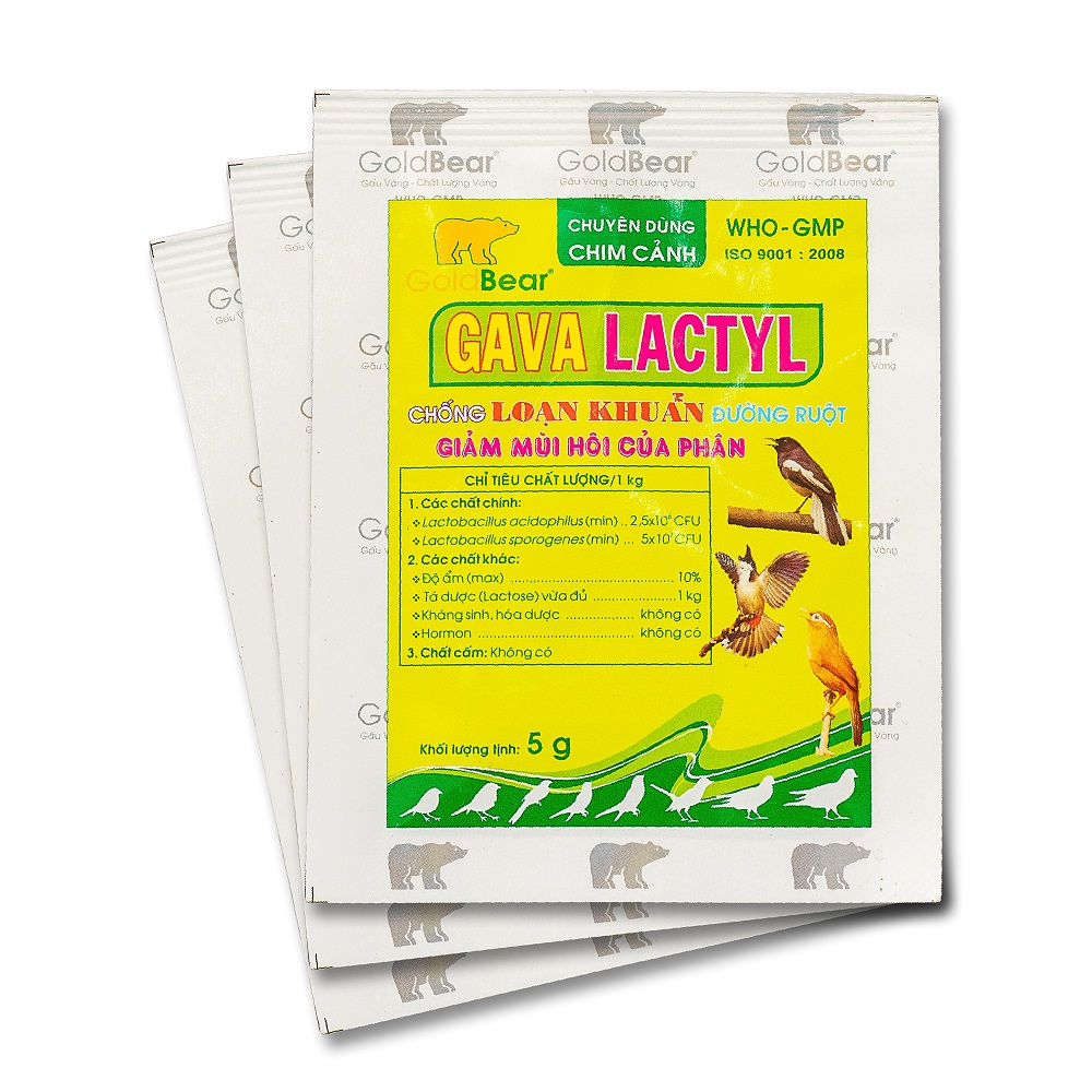 GAVA LACTYL (5 G/GÓI) Chim Cảnh