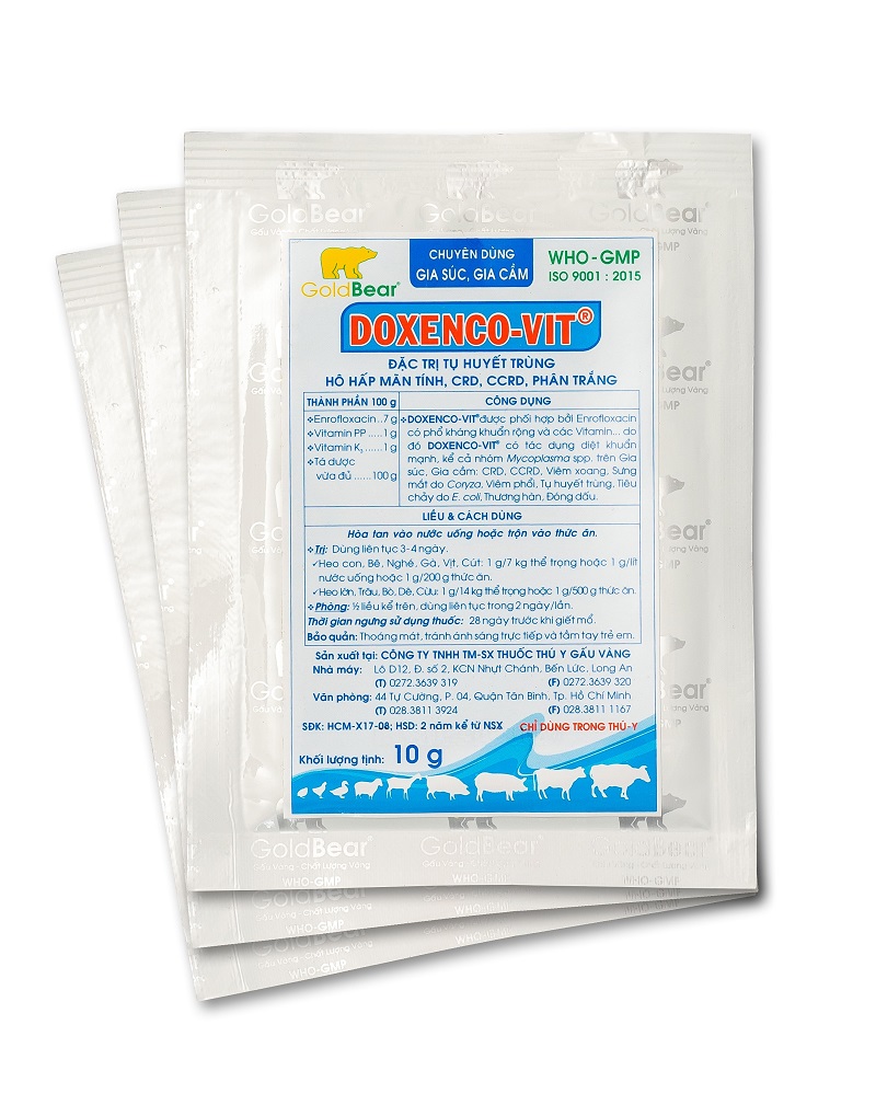 Rx-DOXENCO-VIT (10 G/GÓI)-Thuốc kê đơn