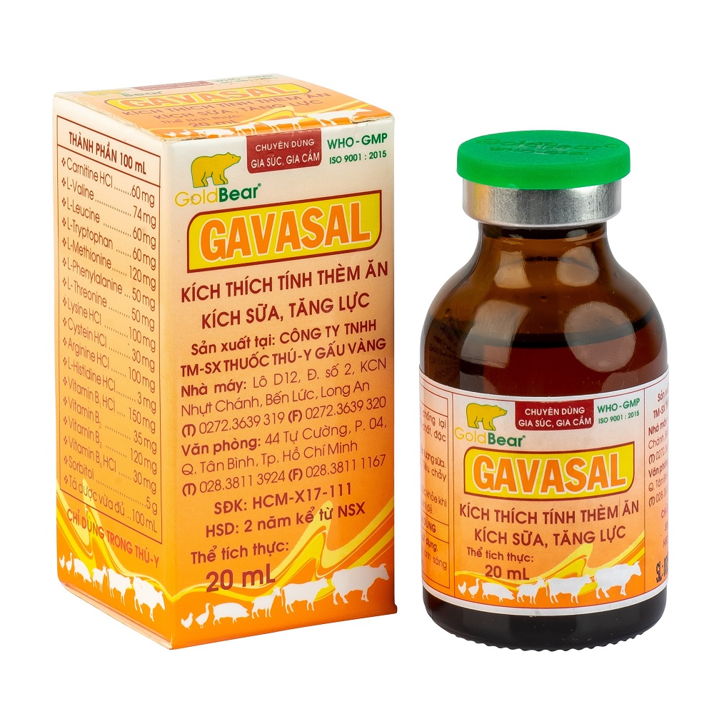 GAVASAL (20 ML/LỌ)