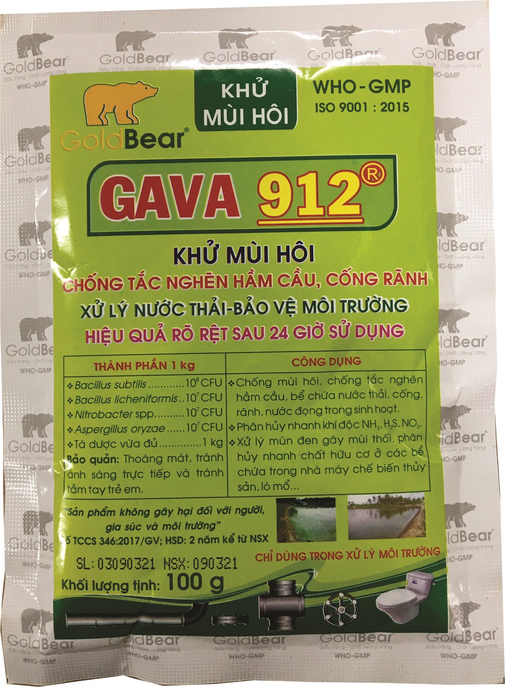GAVA 912 (100 G/GÓI)