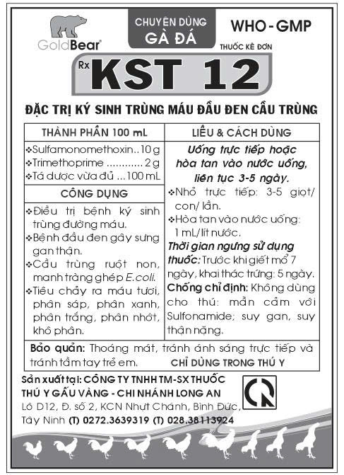 KST 12 10ML/LỌ