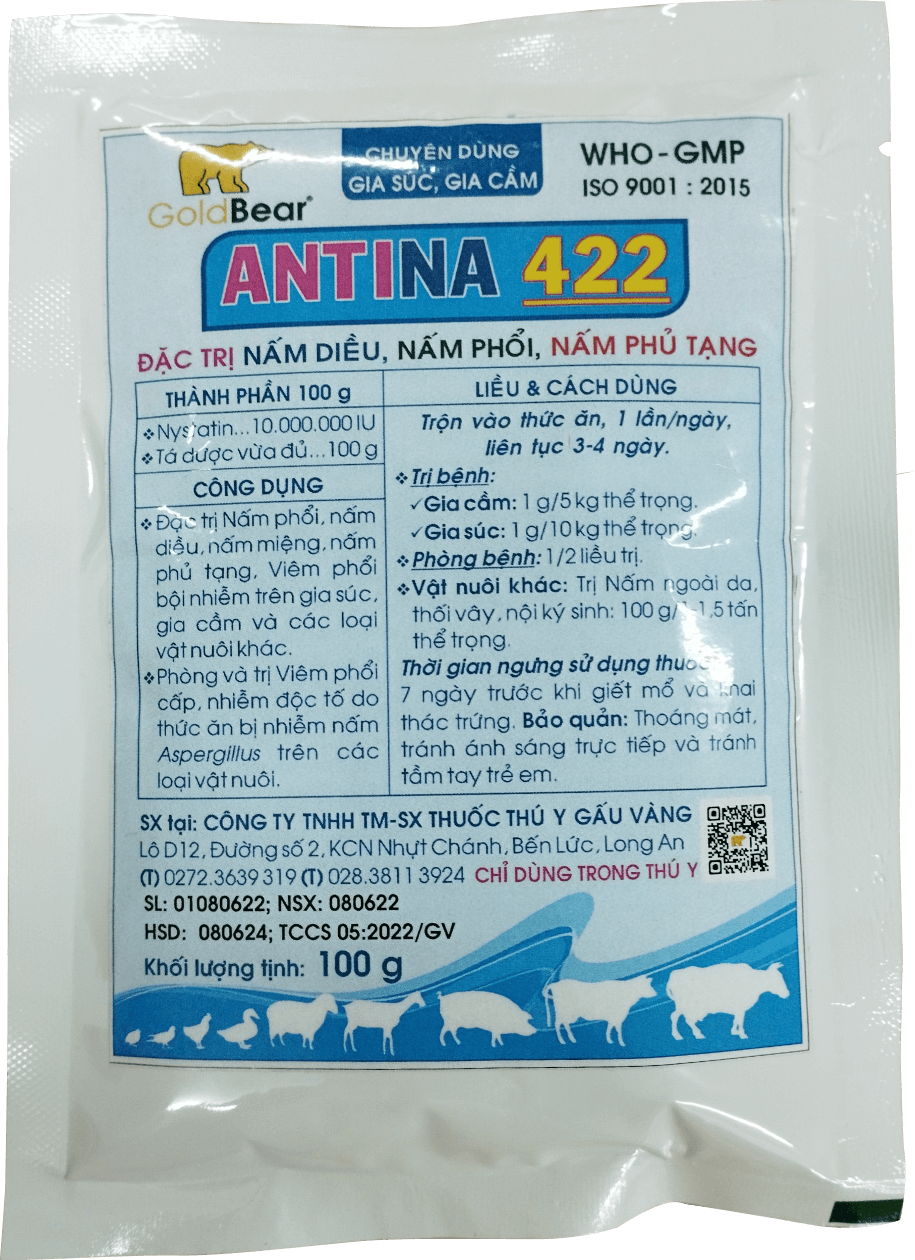 ANTINA 422 (100 G/GÓI)