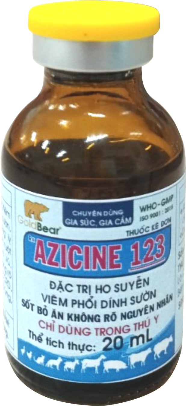 Rx-AZICINE 123 (20 ML/LỌ) Thuốc kê đơn