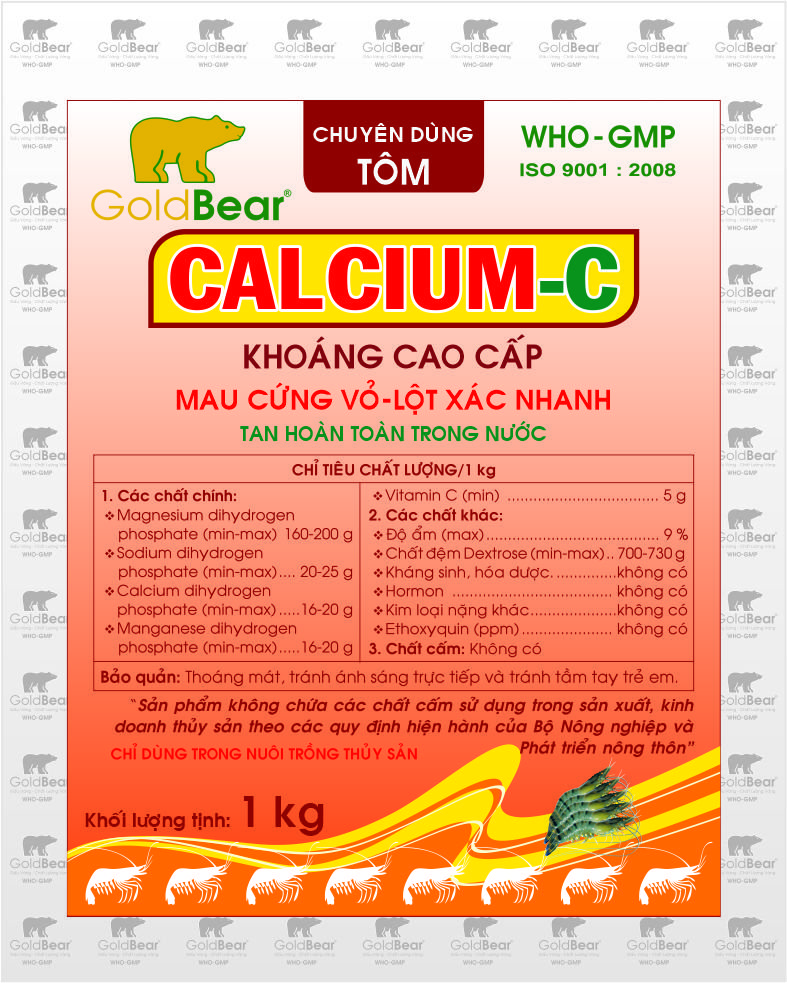 CALCIUM-C (1 KG/GÓI)