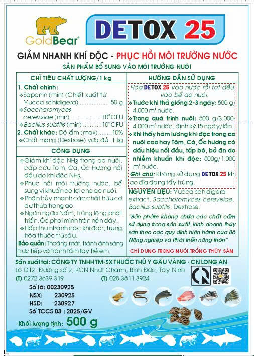 DETOX 25 500G/GÓI